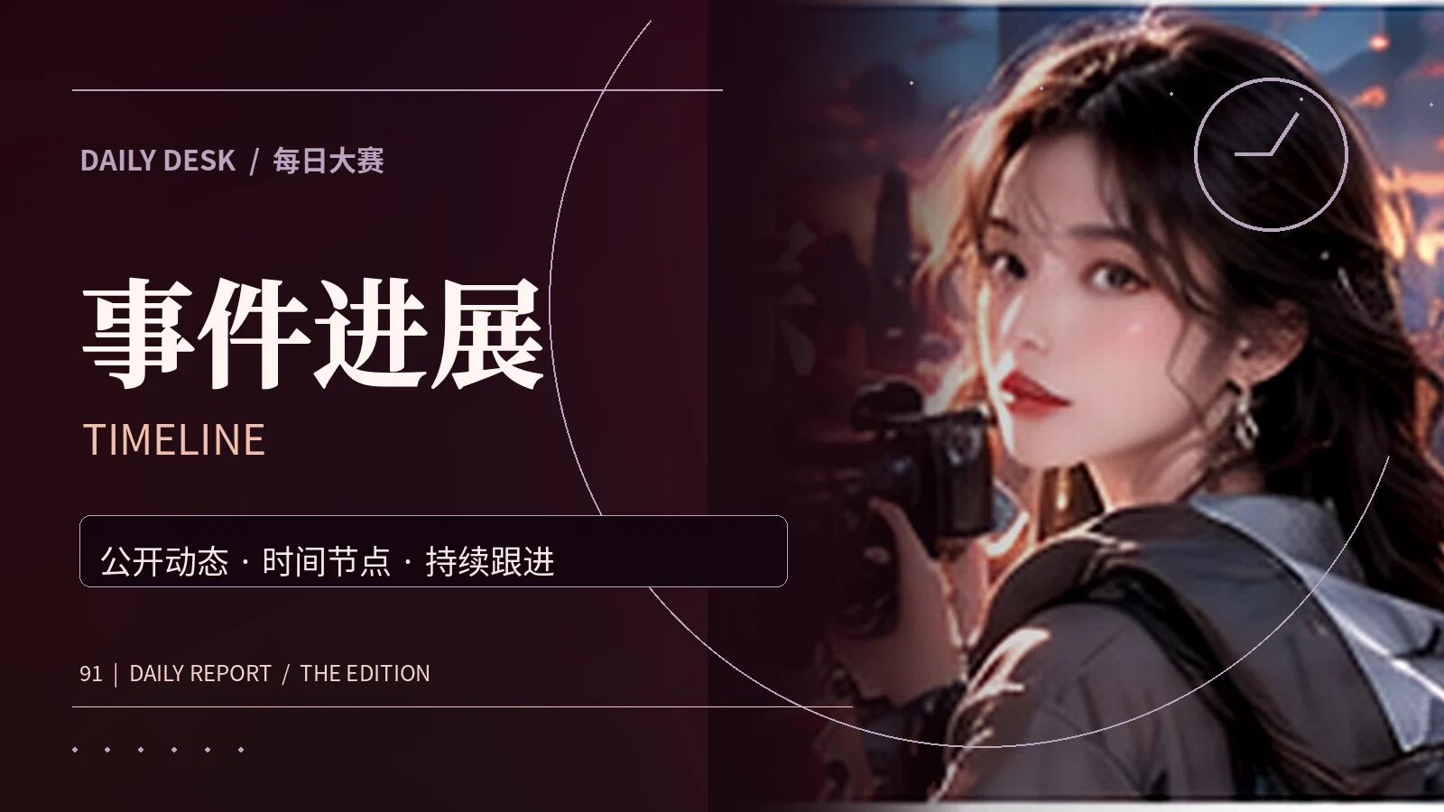 生活观察簿资讯专题视觉